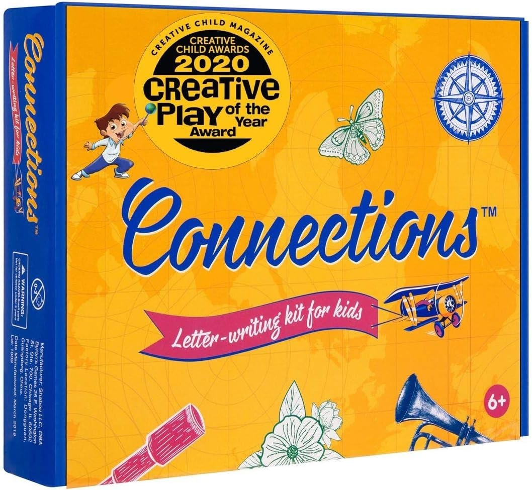 Byron’s Games Connections Letter Writing Kit For Kids New!