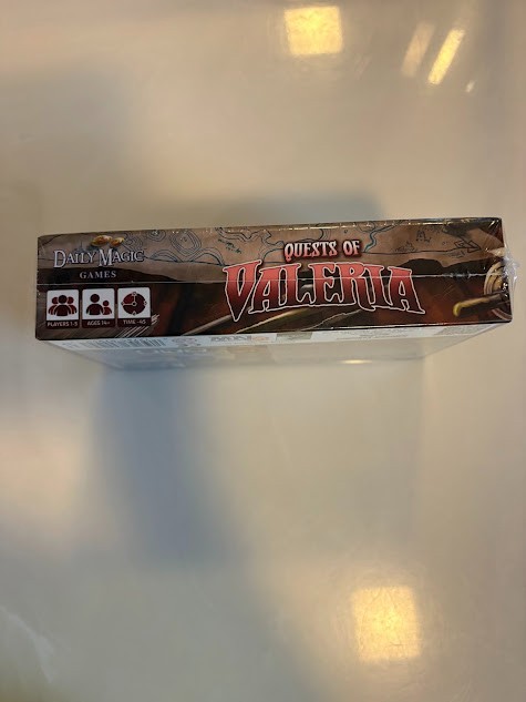 Quests of Valeria Card Game by Daily Magic Games 2016. Complete Excellent Shape.