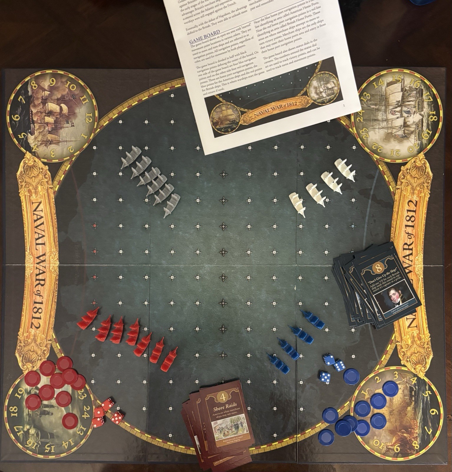 The Naval War of 1812 200th Anniversary Limited Edition Board Game Worthington