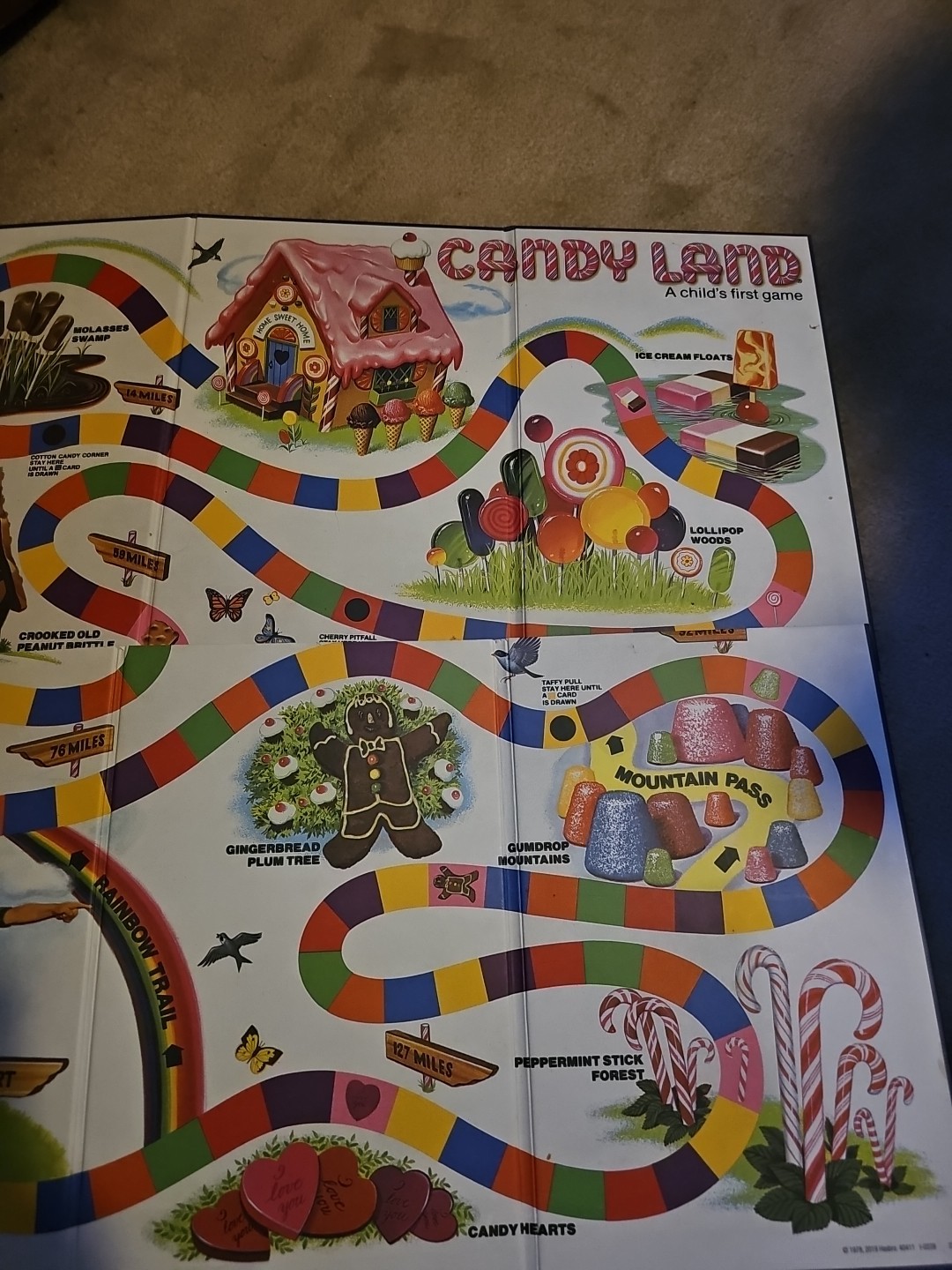 Candy Land Vintage Bookshelf Edition by WS Game Company, Classic Board Games for