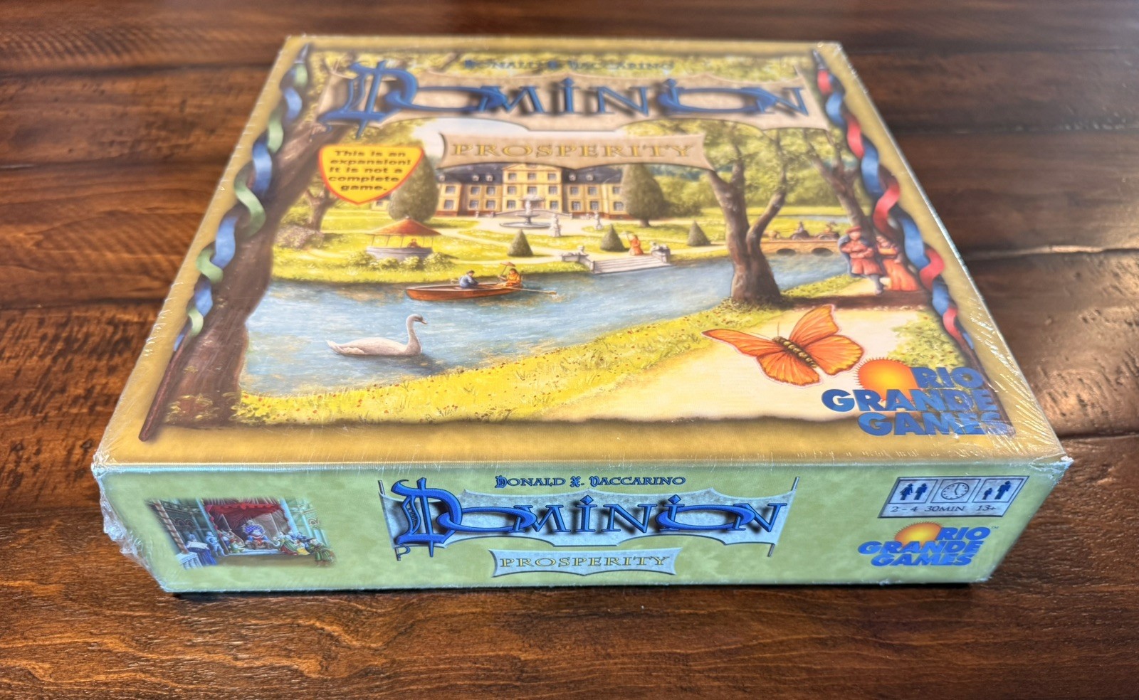 Dominion Prosperity EXPANSION Board Game Rio Grande 100% COMPLETE Sealed Cards