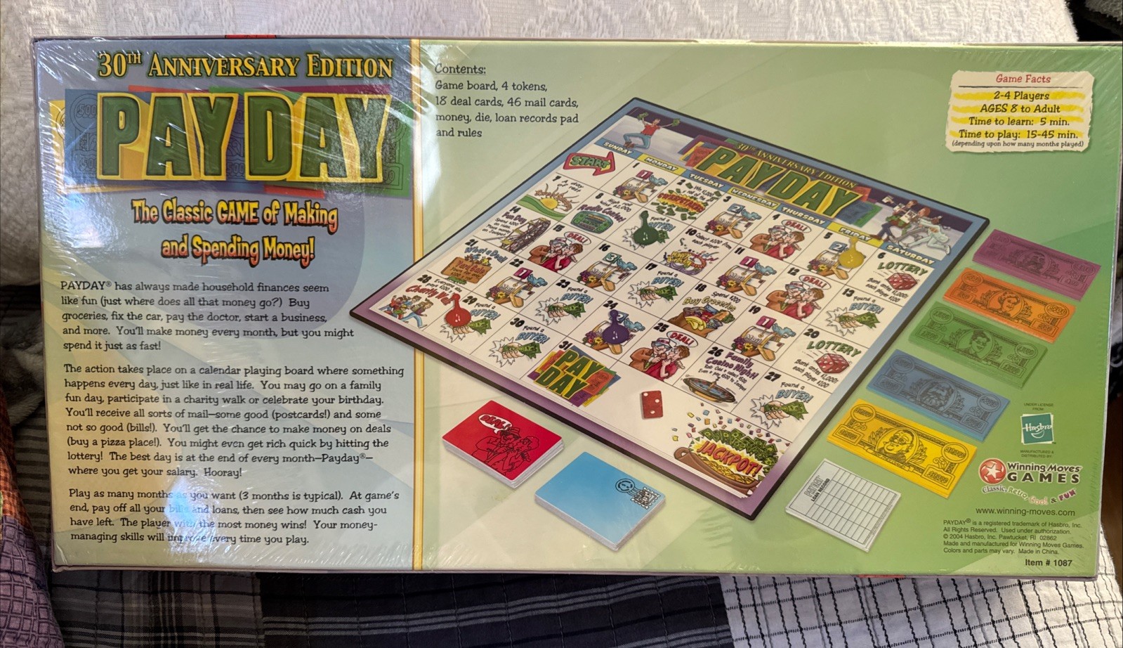 Pay Day 30th Anniversary Edition New Factory Sealed
