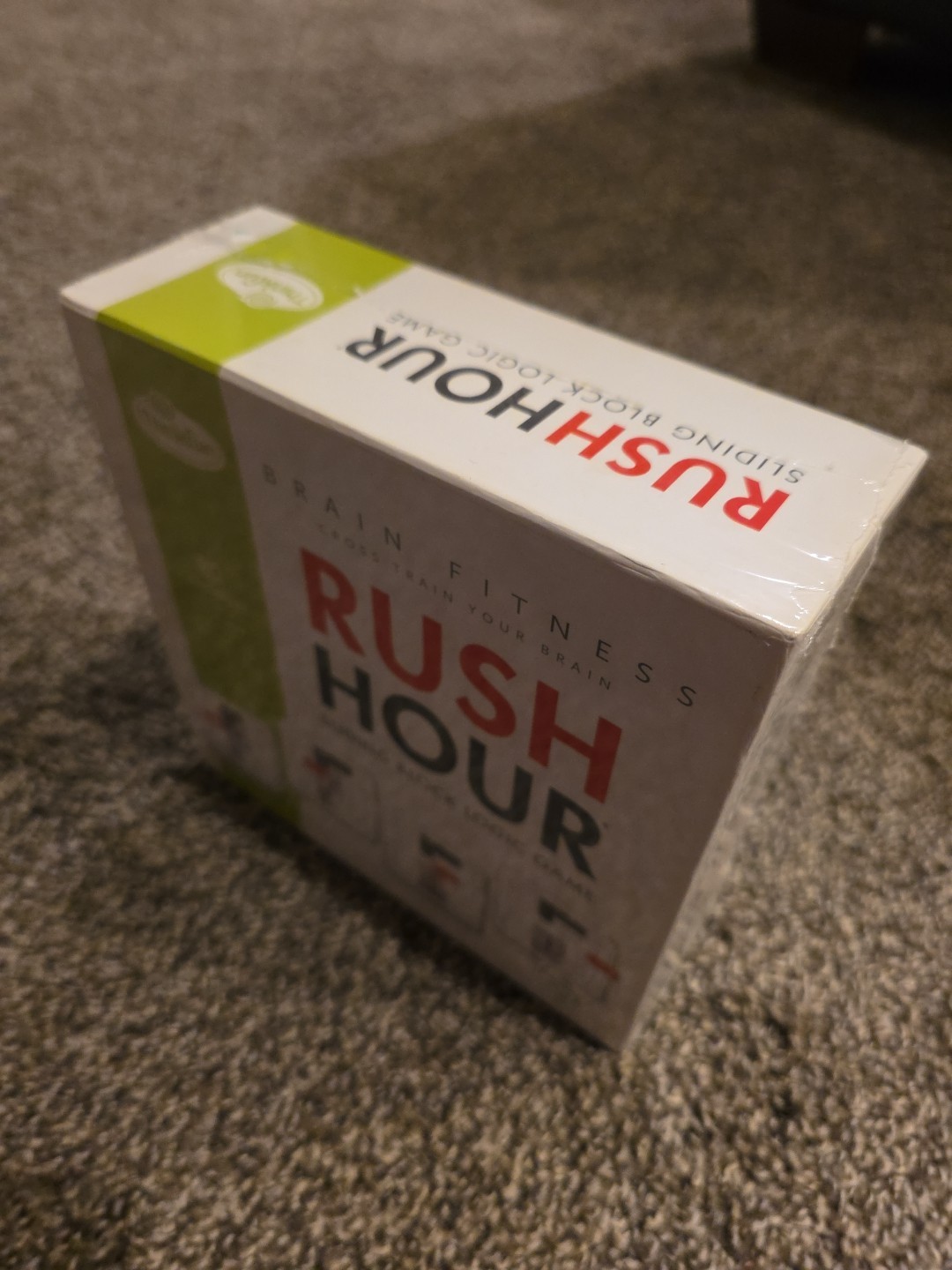 Rush Hour Brain Fitness Sliding Block Logic Game, 80 Challenges Brand New Sealed