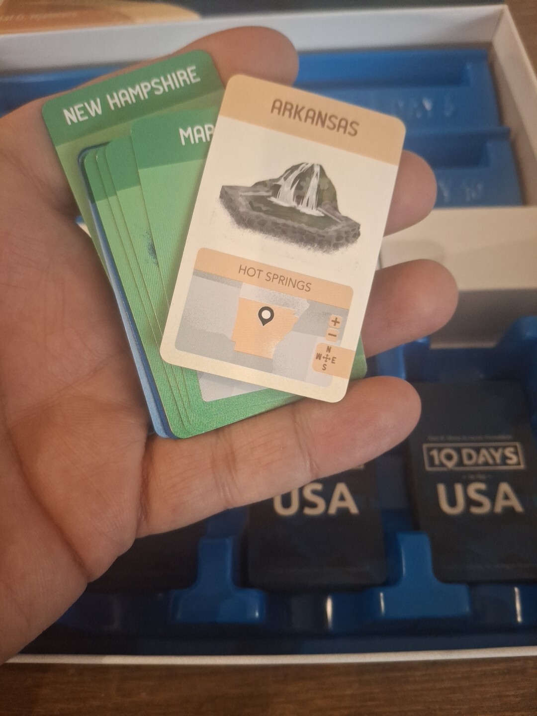10 Days in The USA | Family Road Trip Board Game for All Ages | Alan Moon Game