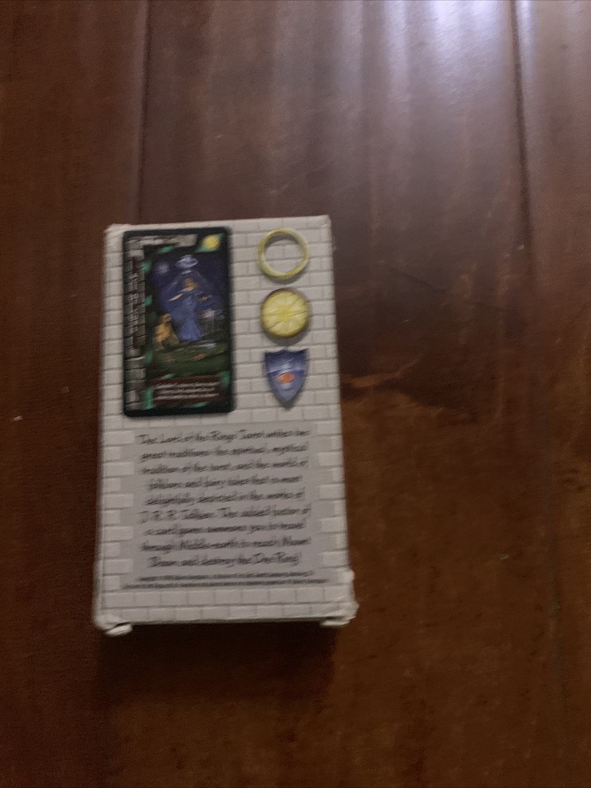 The Lord Of The Rings Tarot Deck & Card Game 1996 U.S. Games System Inc