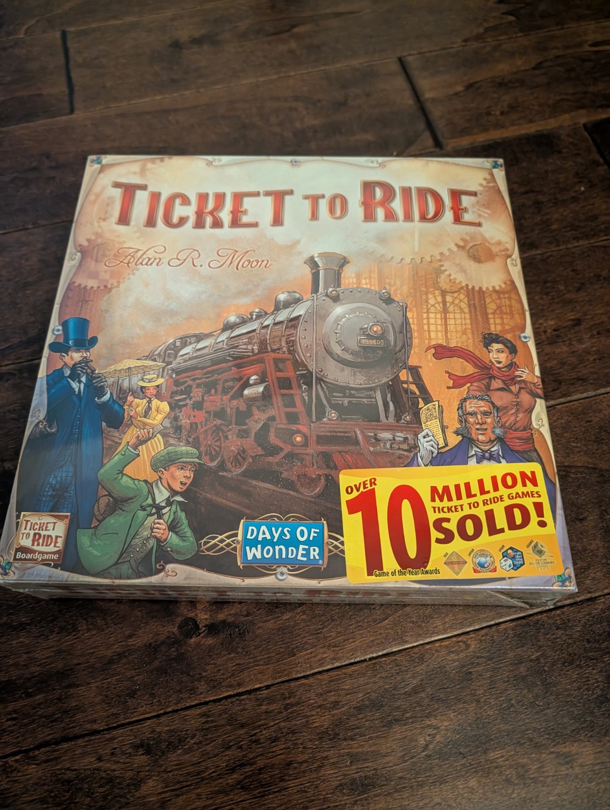 Ticket to Ride Board Game By Days of Wonder – NEW Shrink Wrapped Unopened