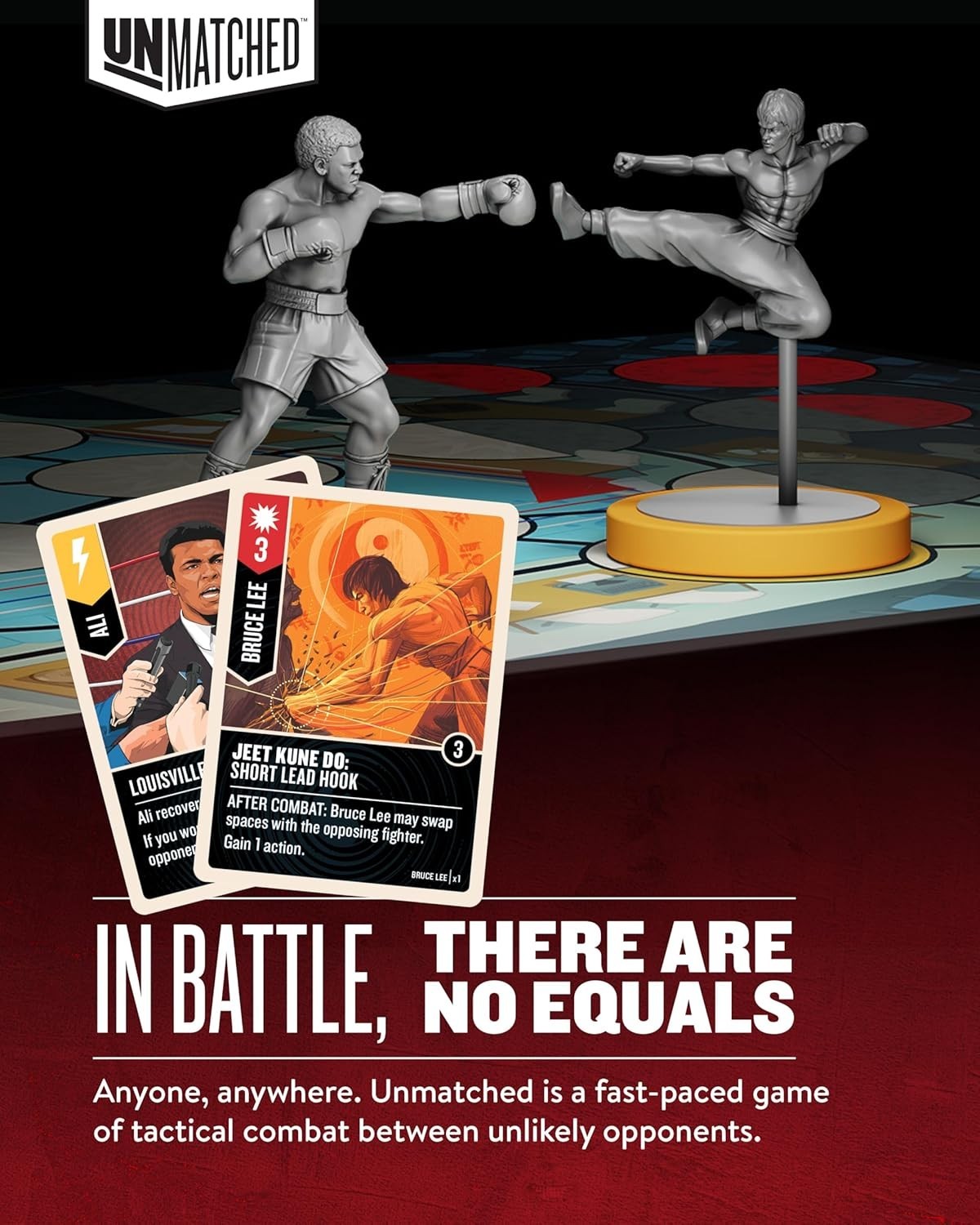 Unmatched Lee vs Ali Restoration Games REO9321 Bruce Lee Versus Muhammad Ali