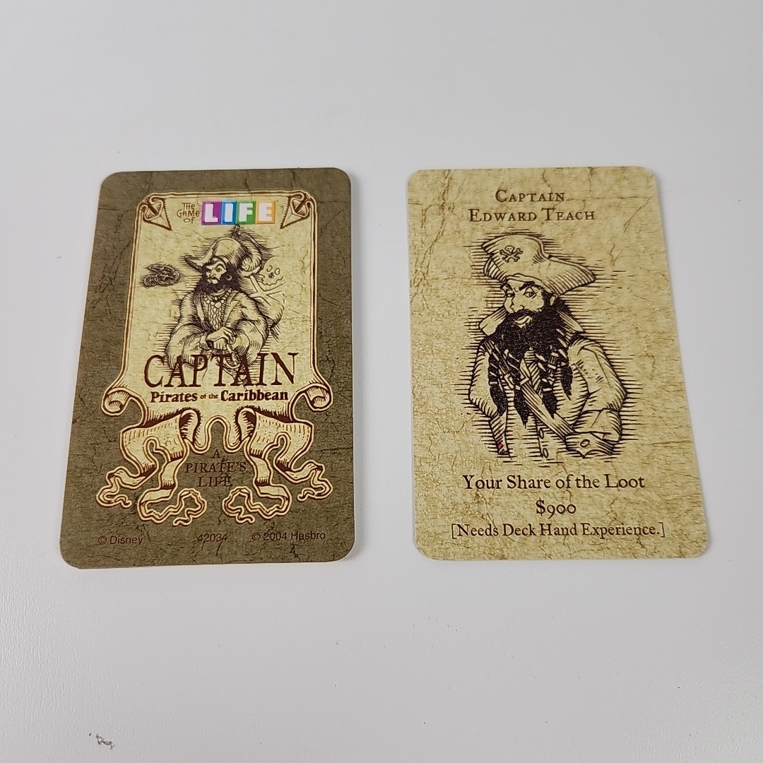 Disney Pirates of the Caribbean The Game of Life Collector Edition Tin