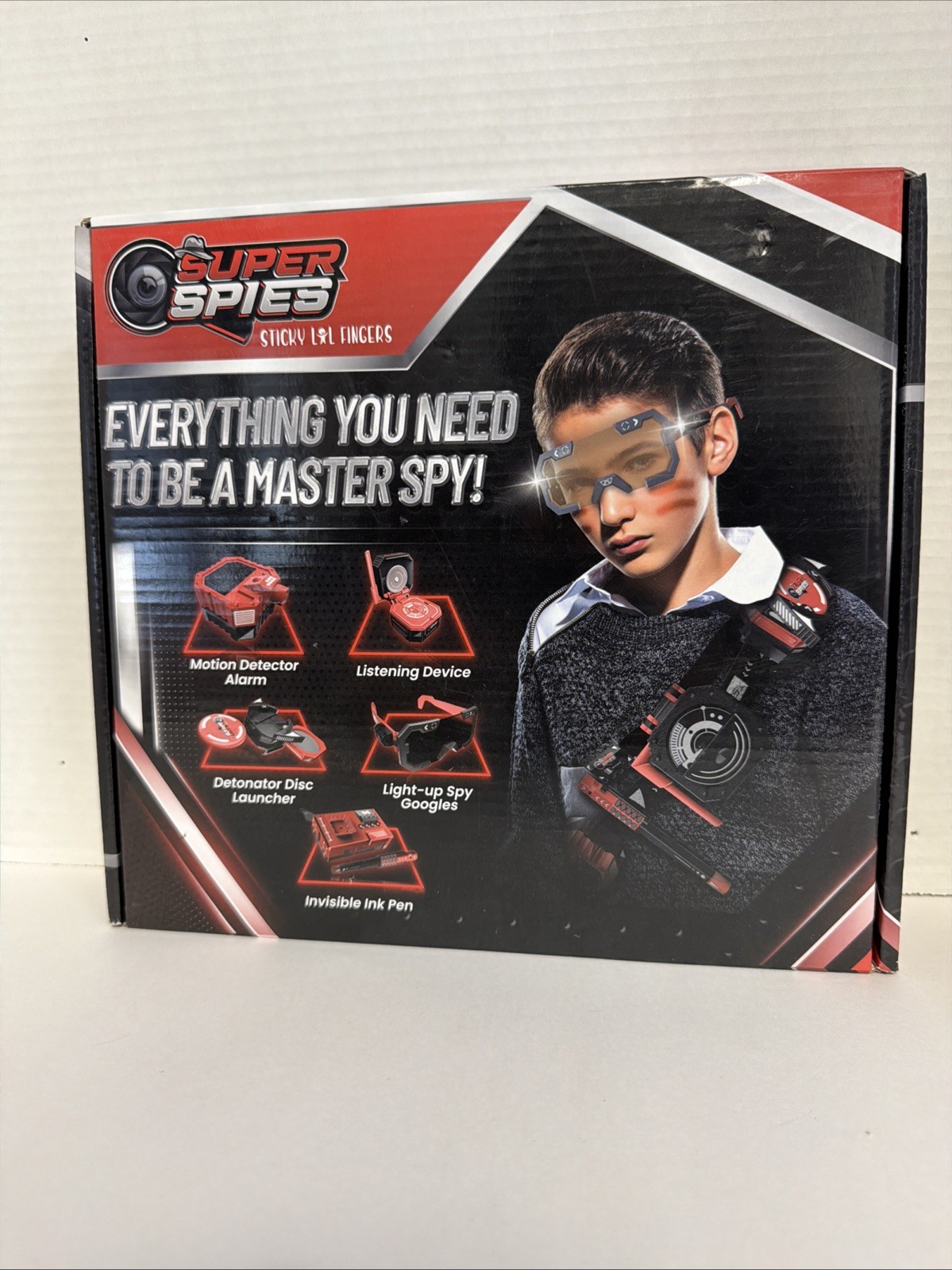 SuperSpies Secret Agent Spymaster Kit – Spy Gear Ninja Toys and Gadgets for K…