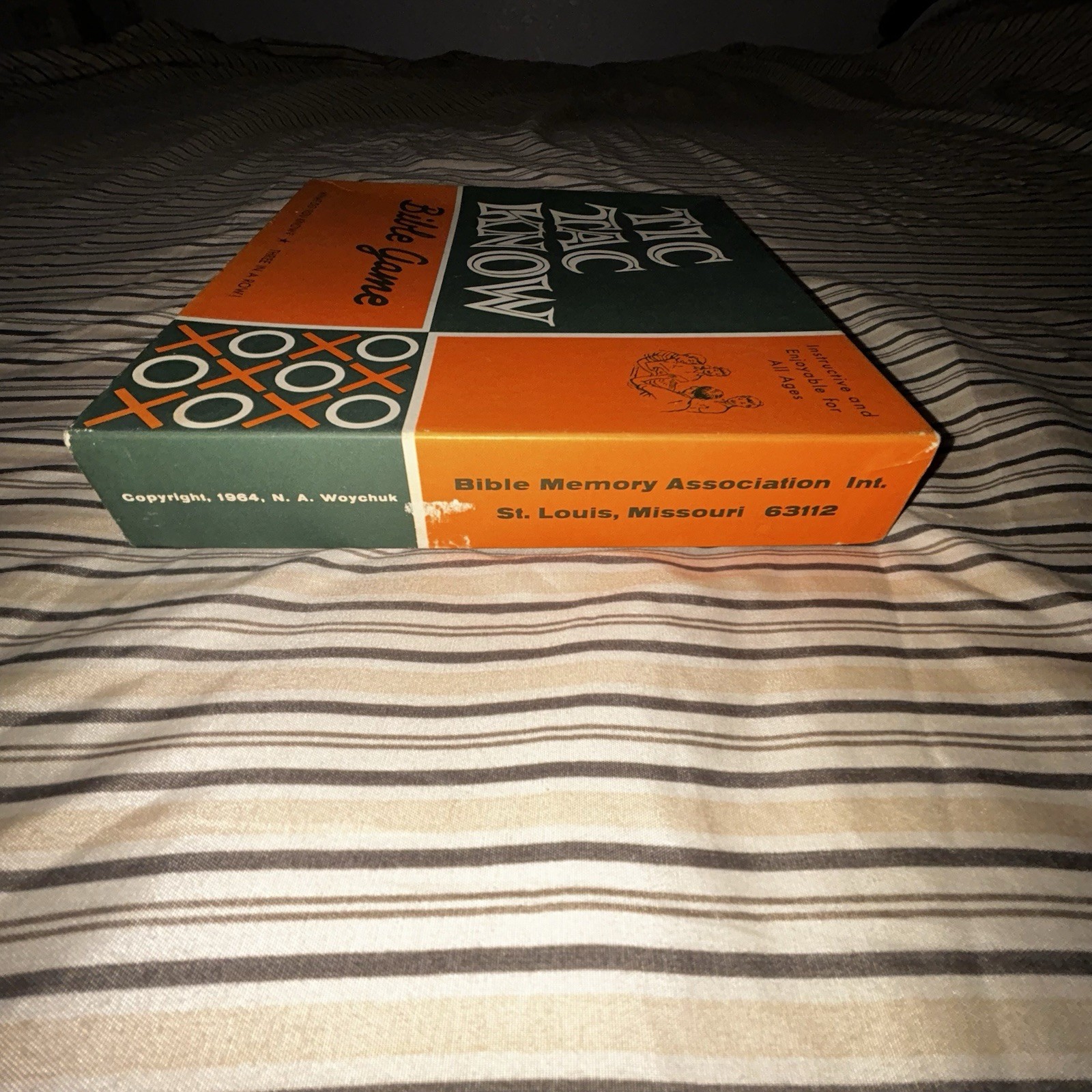 Tic Tac Know Bible Game (1964, Bible Memory Association Int.) – Complete