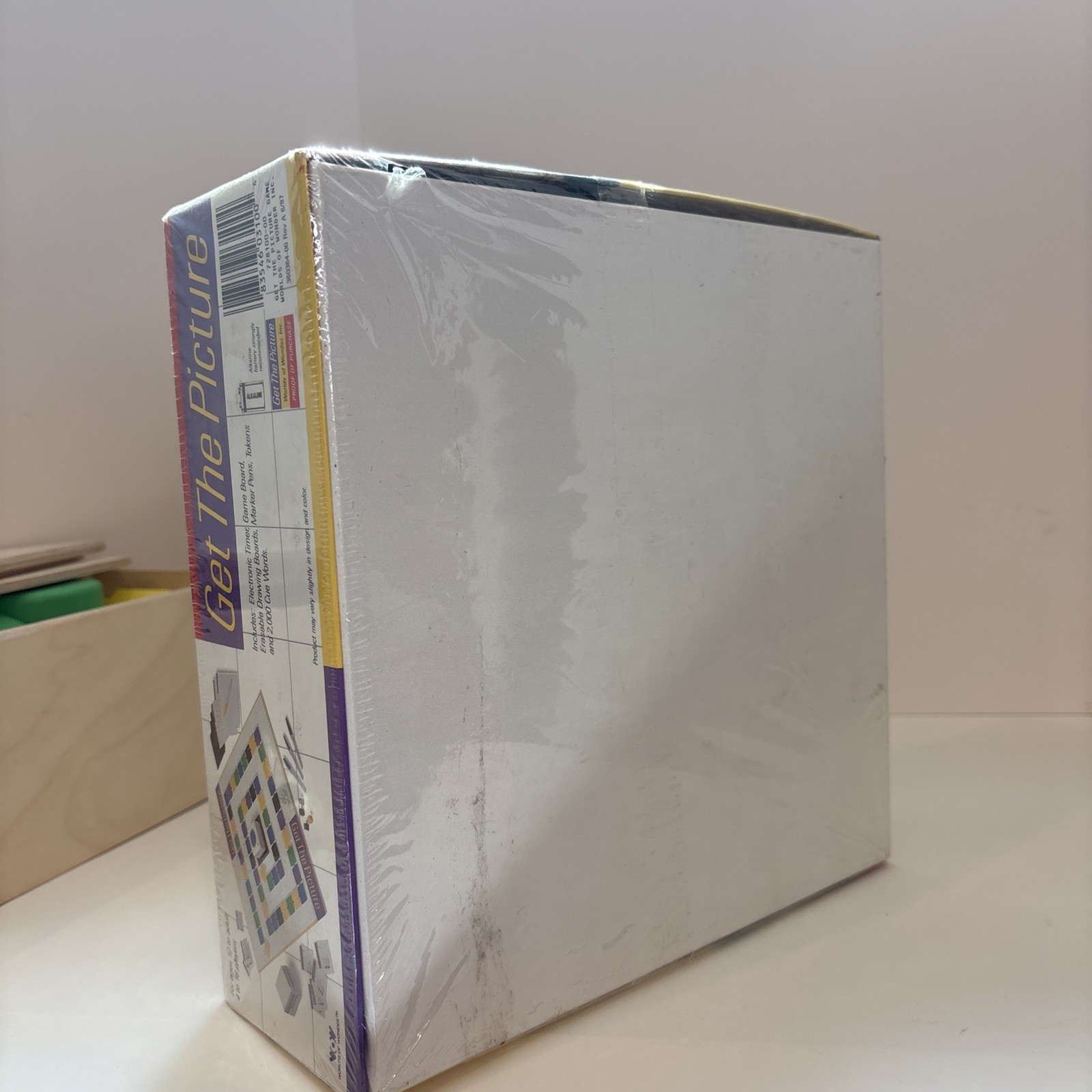 Get the Picture 1987 Board Game – Worlds of Wonder – NEW SEALED