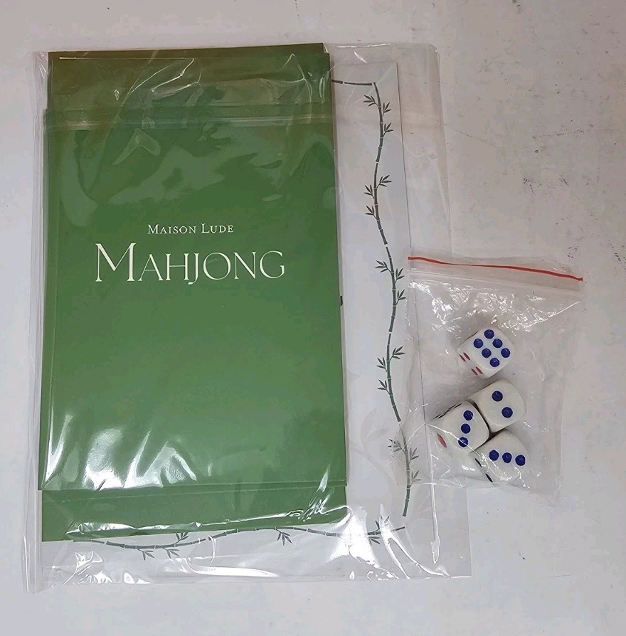 Maison Lude Mahjong Limited Edition 160 Tile Set Premium Mat