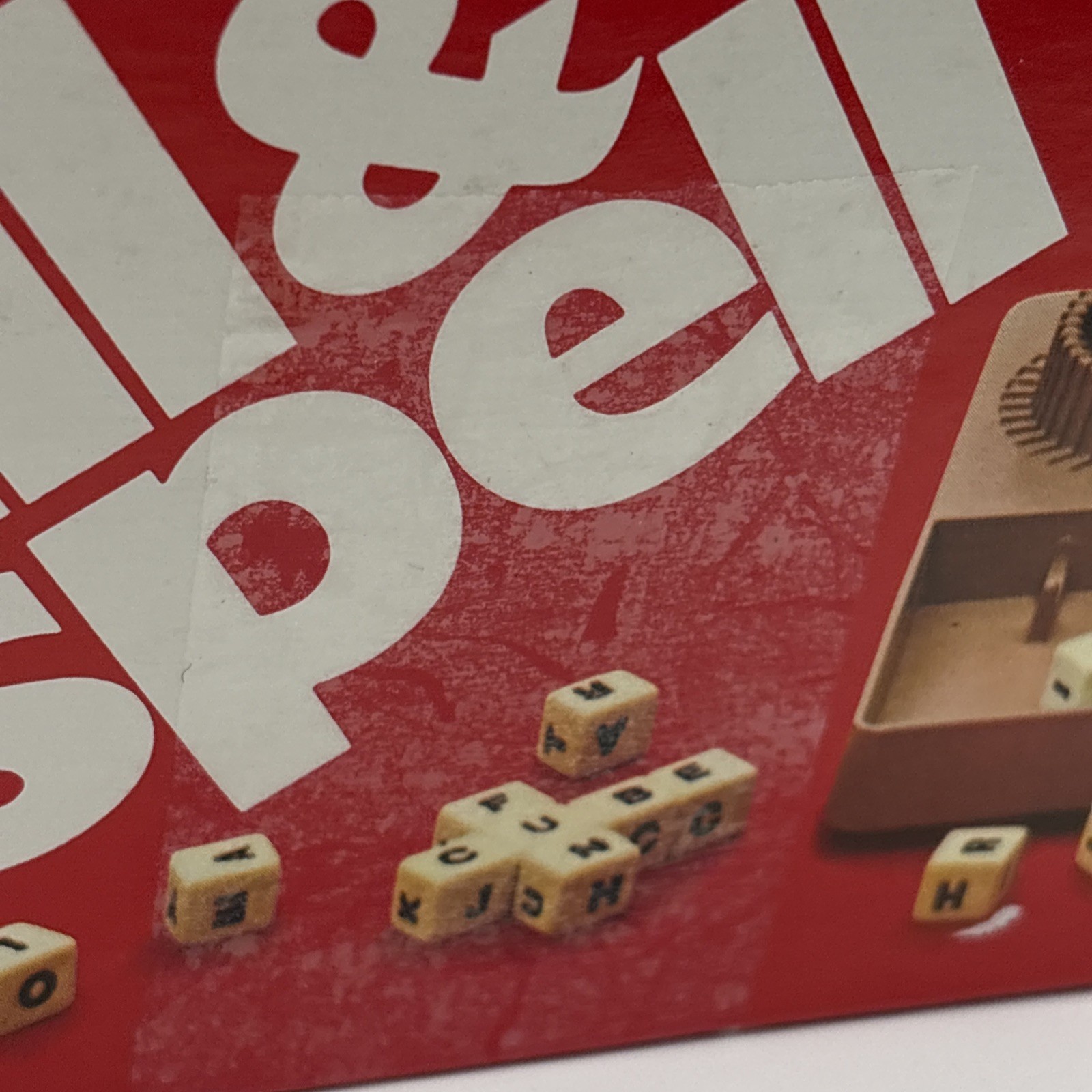 Vintage 1972 – Spill and Spell COMPLETE Parker Brothers Classic Letter Word Game