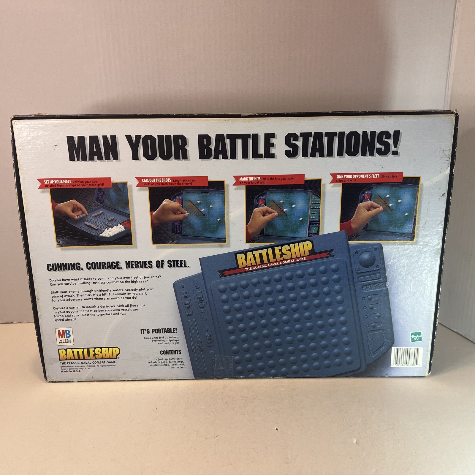 Battleship-The Classic Naval Combat Board Game 1996 Milton Bradley-Complete EUC!