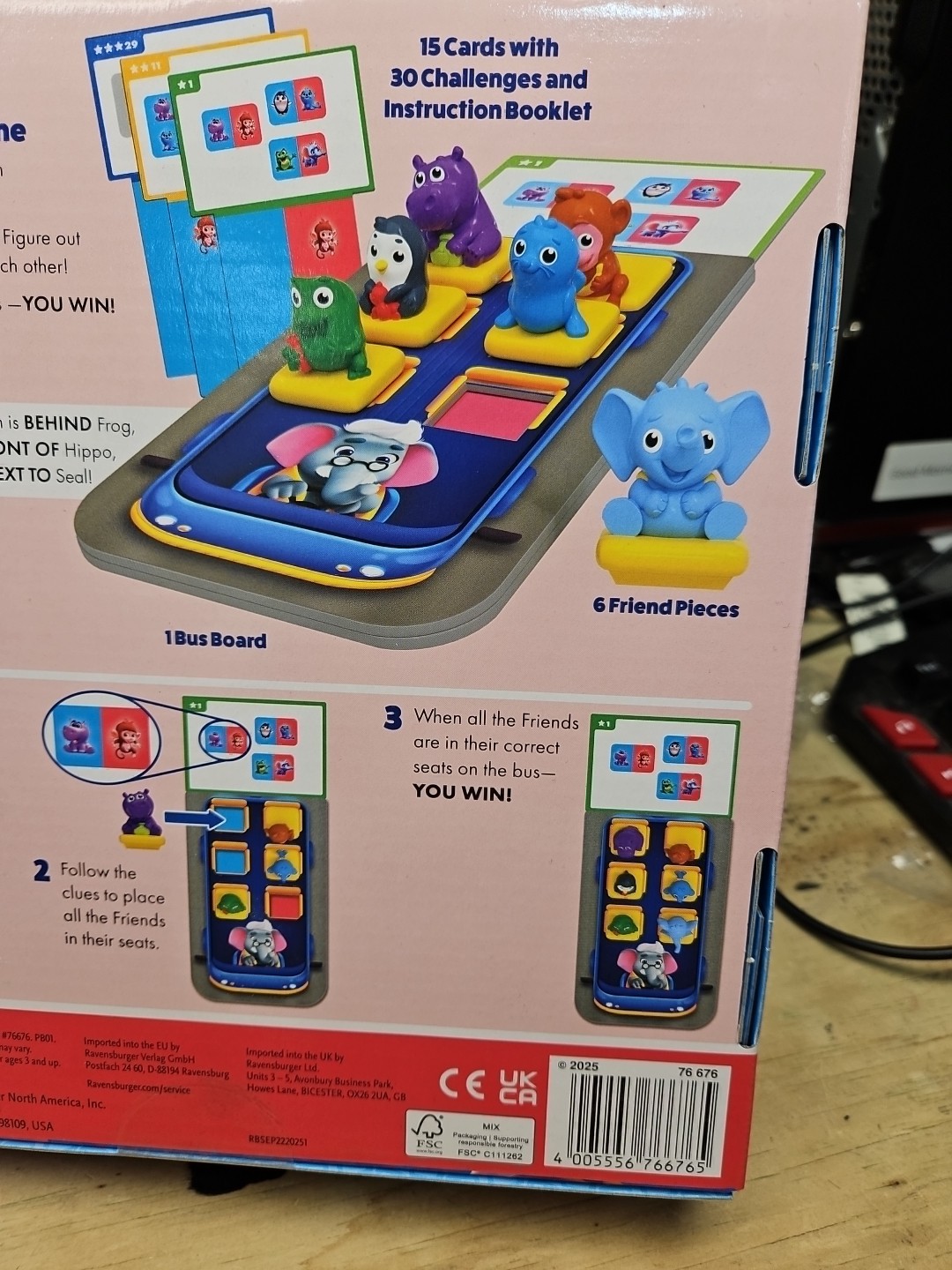 ThinkFun Friends Bus Ride