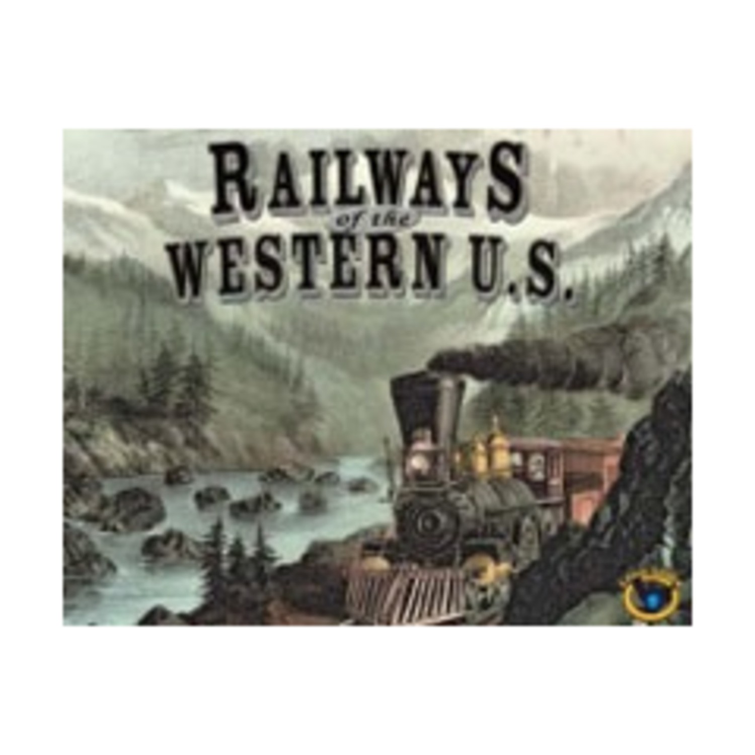 Eagle-Gryp Board Game Railways of the Western U.S. Expansion 2010 VG+/NM