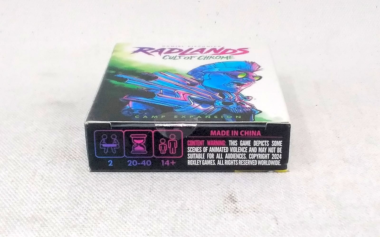 Roxley Games Radlands Cult of Chrome Camp Expansion