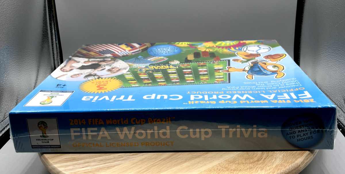 FIFA World Cup Trivia – 2014 Board Game, Over 1000 Questions, Sealed/ New In Box