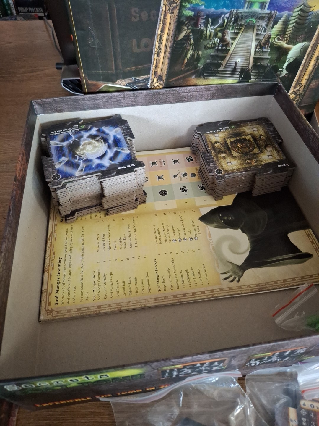 Everything Epic Boardgame Secrets of the Lost Tomb (2nd Ed) Box EUC 100% Complet