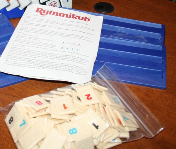 The Original Rummikub – The Fast Moving Rummy Tile Game – Pressman 1997