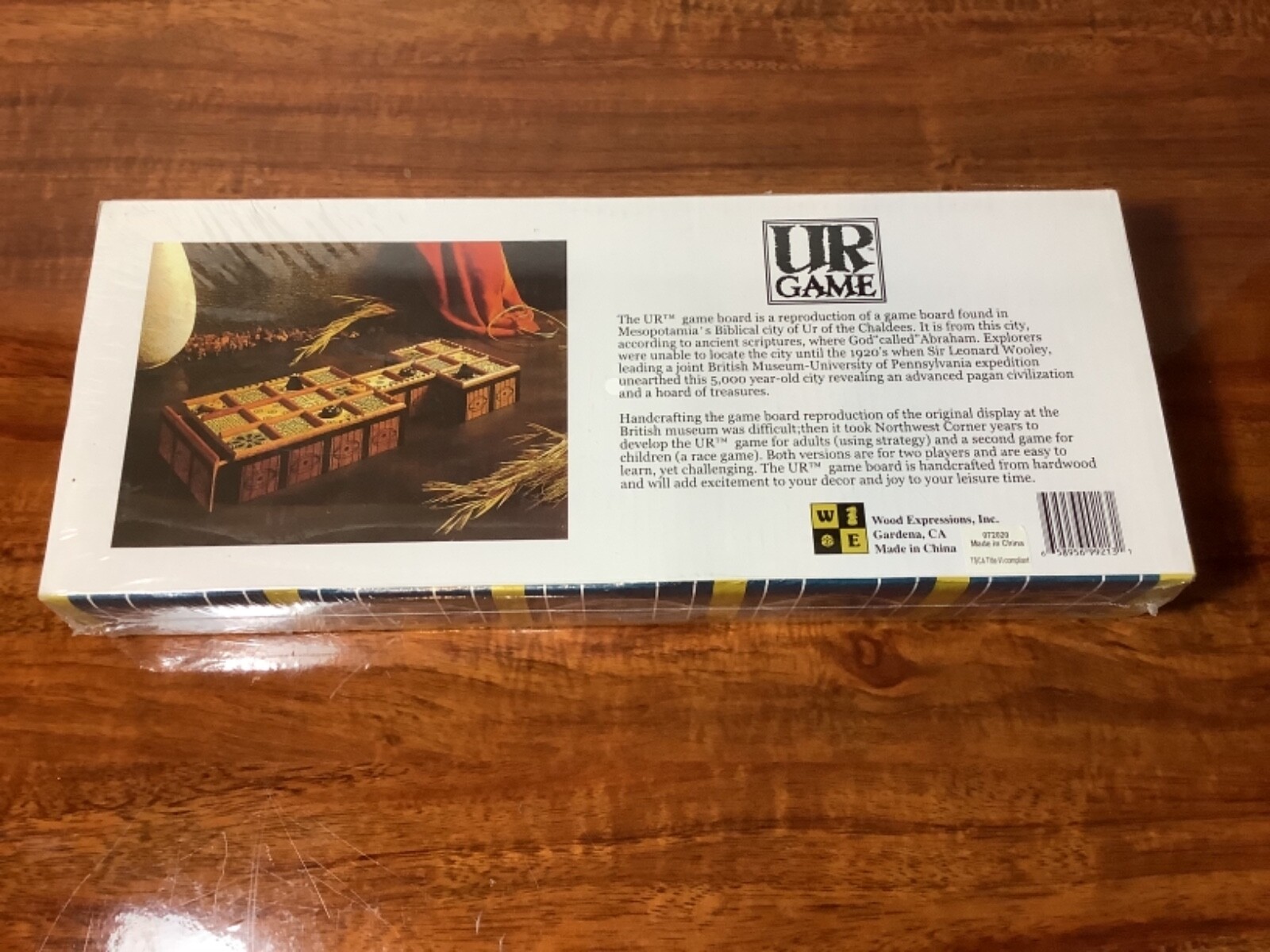 UR GAME: Handcrafted 5,000 Year Old Game by Wood Expressions, Inc.