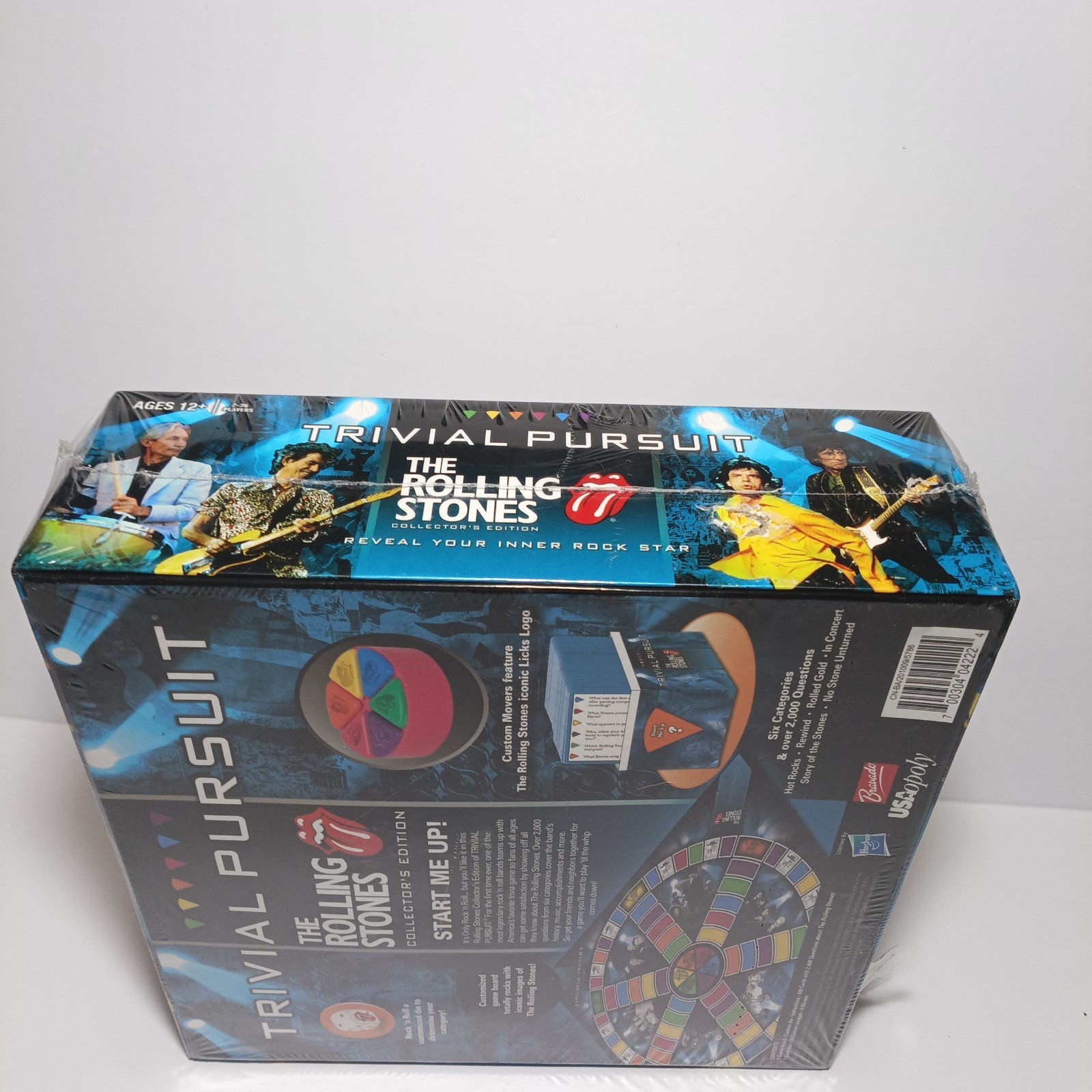 New Trivial Pursuit The Rolling Stones Collector’s Edition Board Game NIB