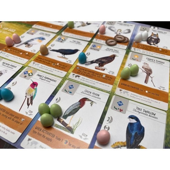 Wingspan Board Game Stonemaier Games Elizabeth Hargrave Bird Strategy Engine New