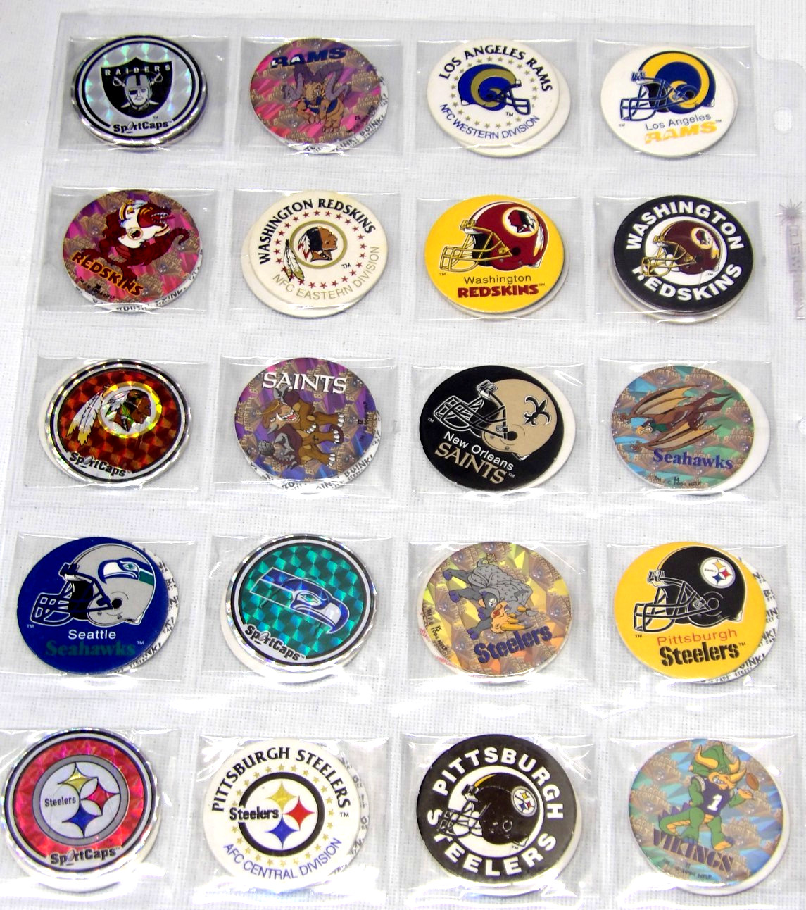 Pogs!• Sports Themed!• 280 Wrapped/Sleeved Pogs!• NFL• NBA• MLB• NHL• FIFA•
