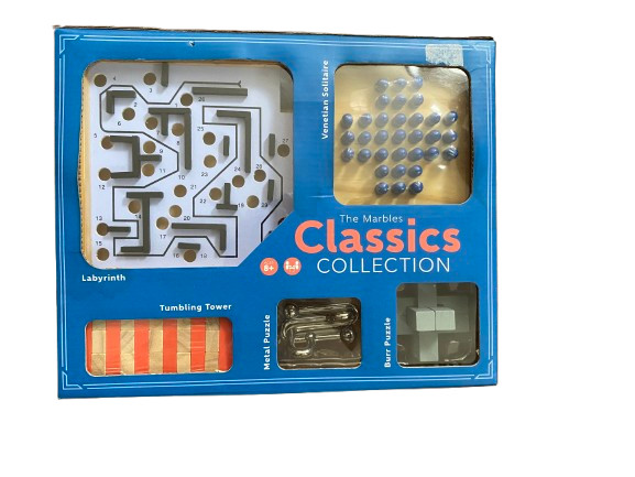 The Marbles Classics Collection 5 Games for Brain Workshop – New