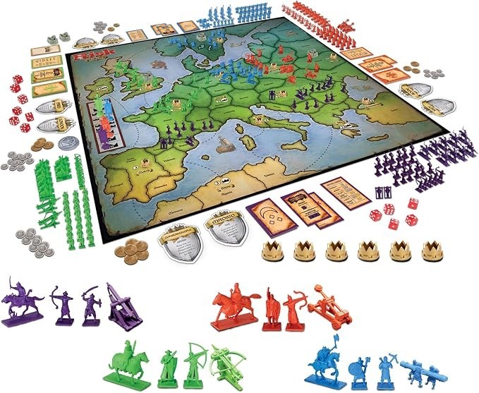 Hasbro Risk Europe Board Game 2015 Used (Complete)