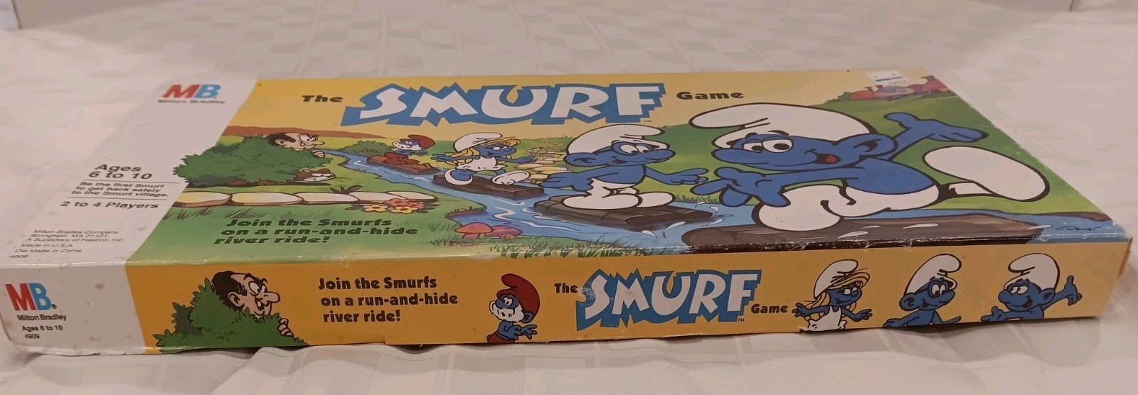 Milton Bradley The Smurf Board Game 1988 – Acceptable Condition – Incomplete