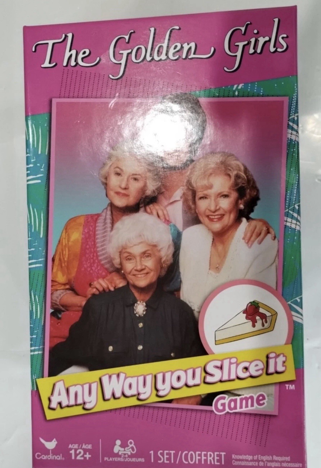 Lot of 2 The Golden Girls Board Game Funko Verse Strategy & Any Way You Slice It