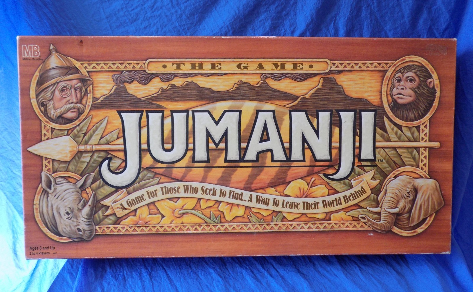 JUMANJI Board Game 100% Complete 1st Edition Milton Bradley Vintage 1995
