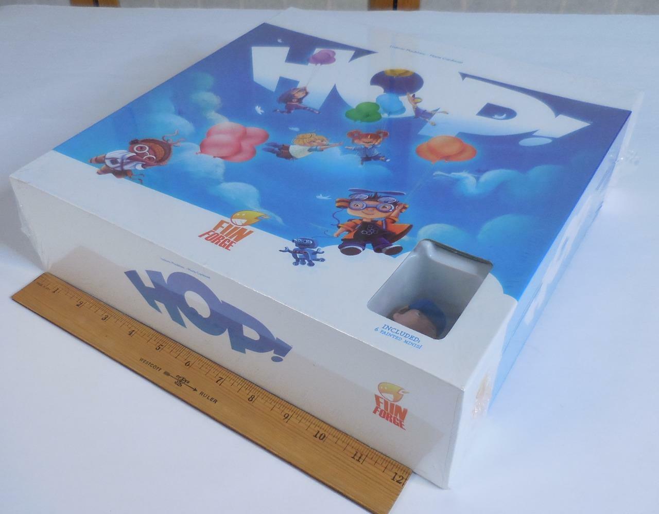 HOP! 3D Board Game by Fun Forge with Painted Mini Figurine – New