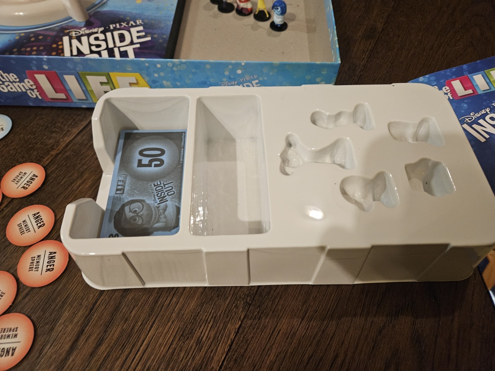 Disney Pixar Inside Out The Game Of Life Board Game Used Condition See Pictures