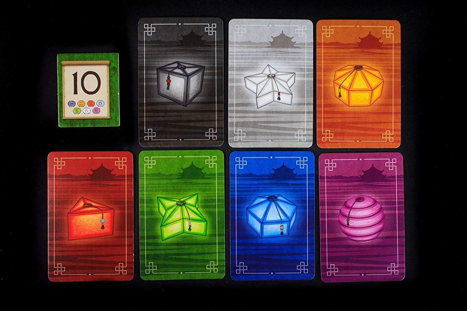 Lanterns The Harvest Festival Board Game Abstract Strategy Tile Placement 2 4