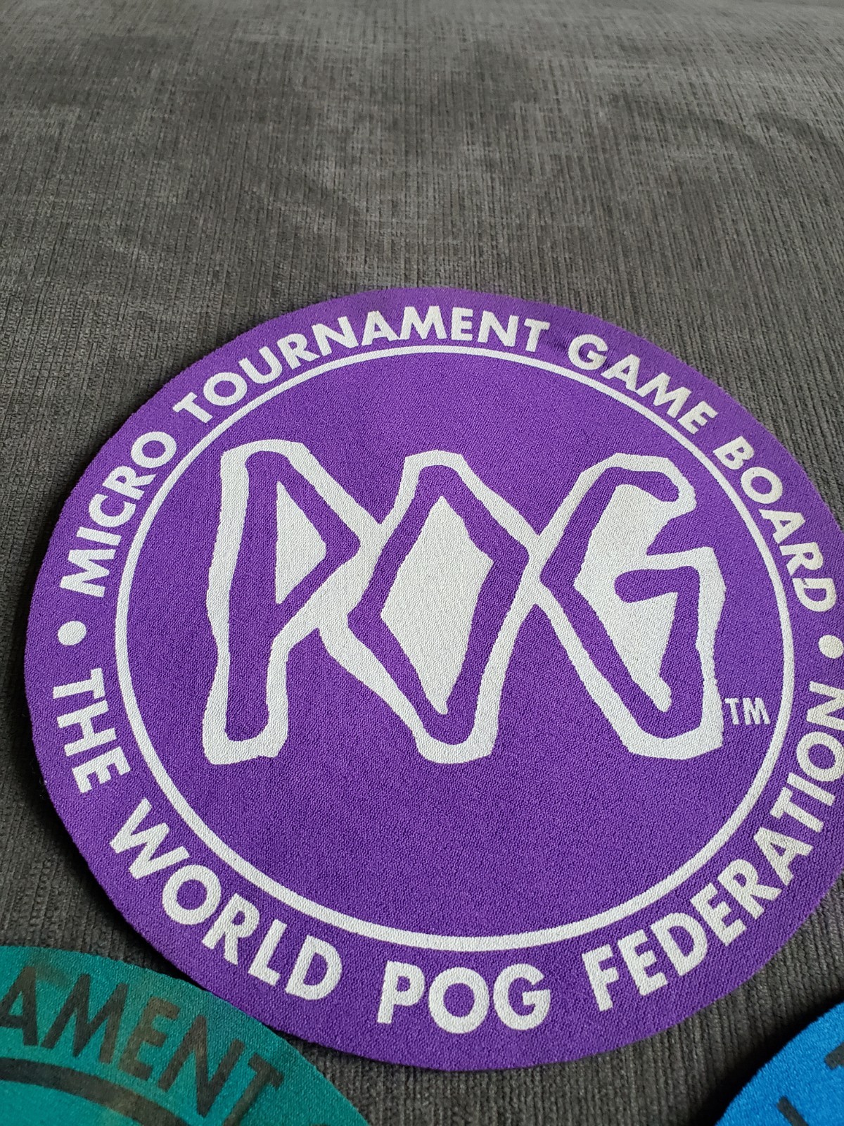 Set Of 5 VINTAGE ’95 THE WORLD POG FEDERATION OFFICIAL TOURNAMENT GAME BOARD PAD