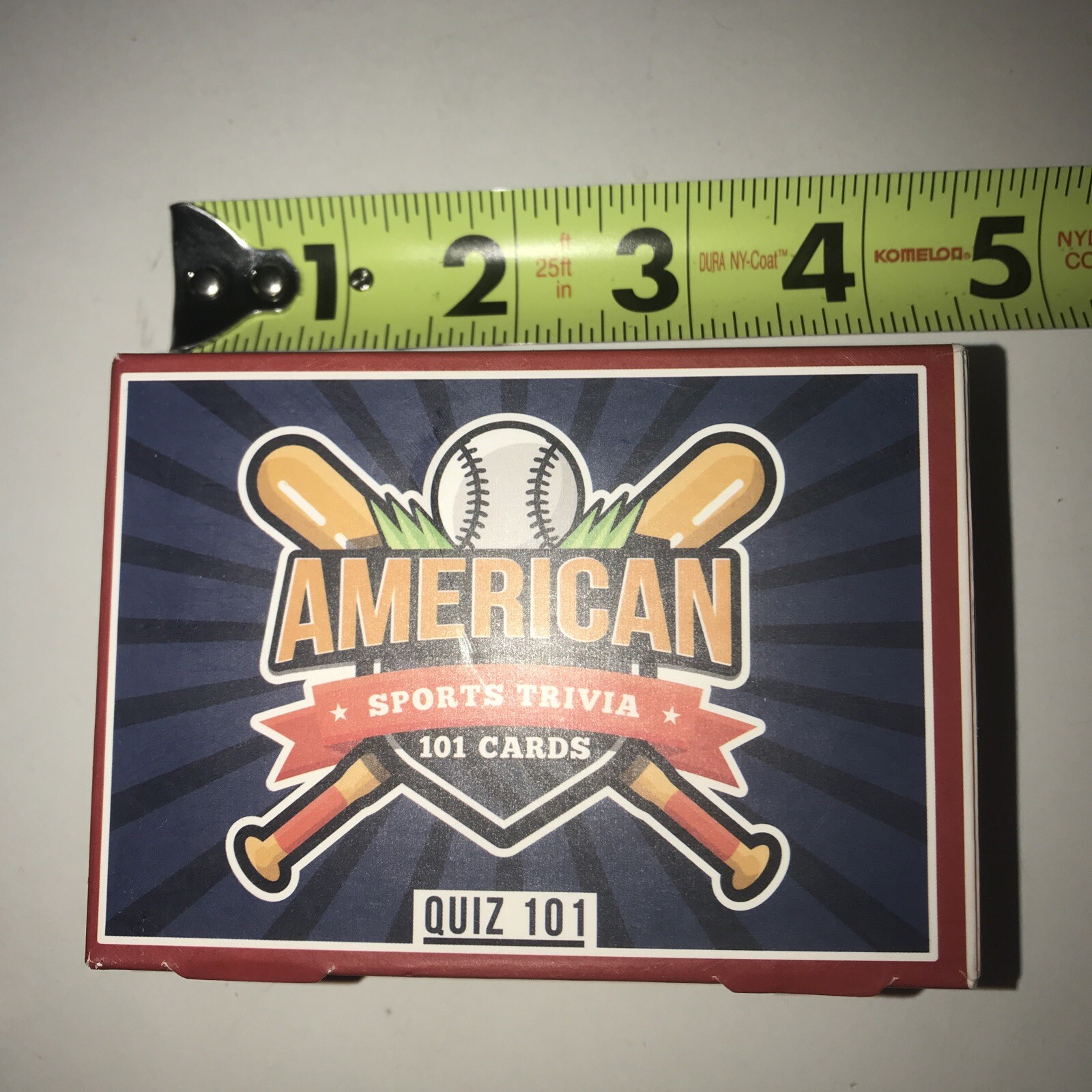 All American Quiz 101 Sports Trivia Question Card Game Party Fun Family Friends