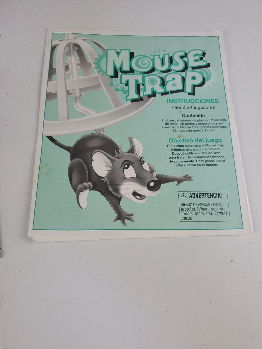 VINTAGE Mouse Trap COMPLETE Milton Bradley 1994 Classic Board Game Kids Family