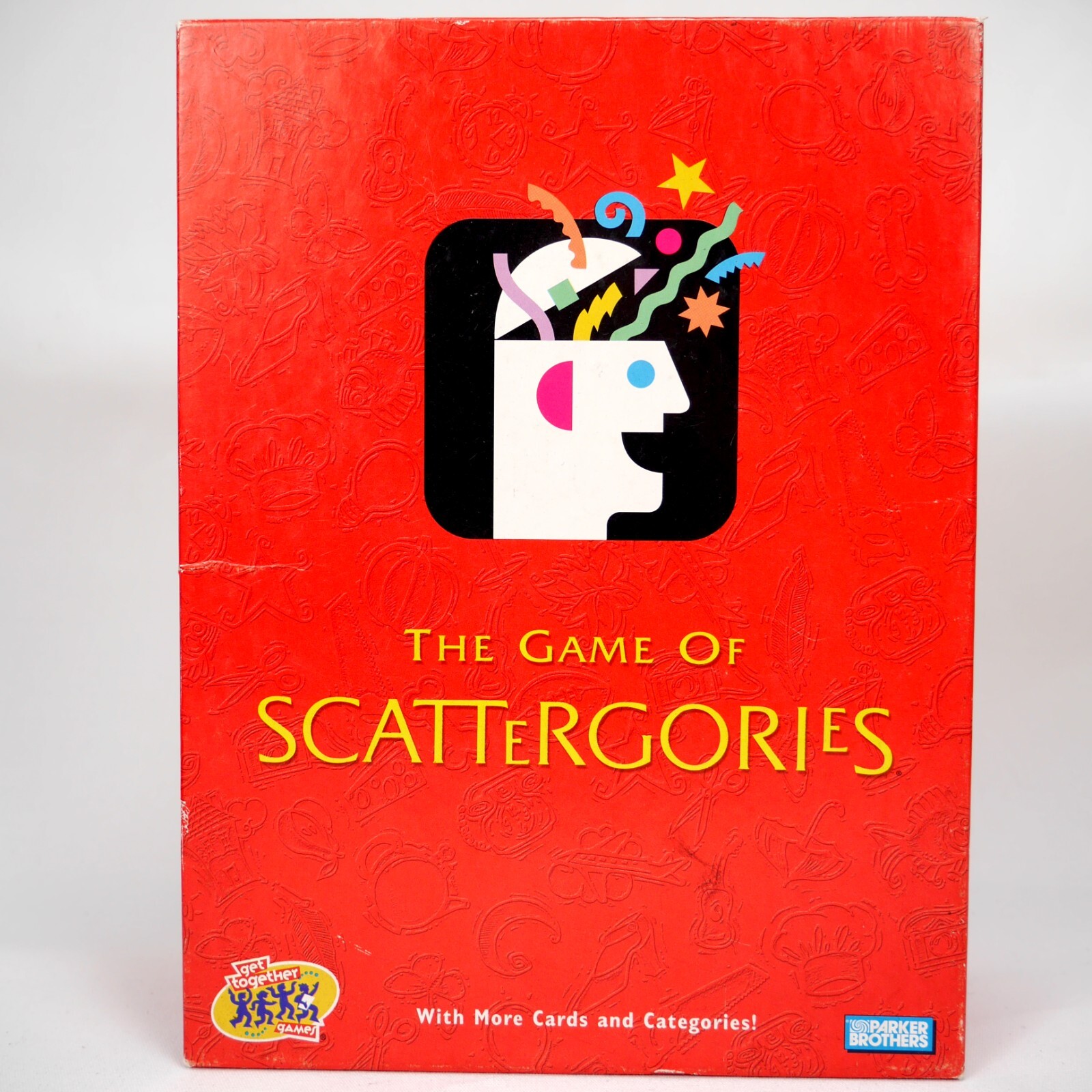 THE GAME of SCATTERGORIES Parker Bros / Hasbro 2003 ~ Get Together Games