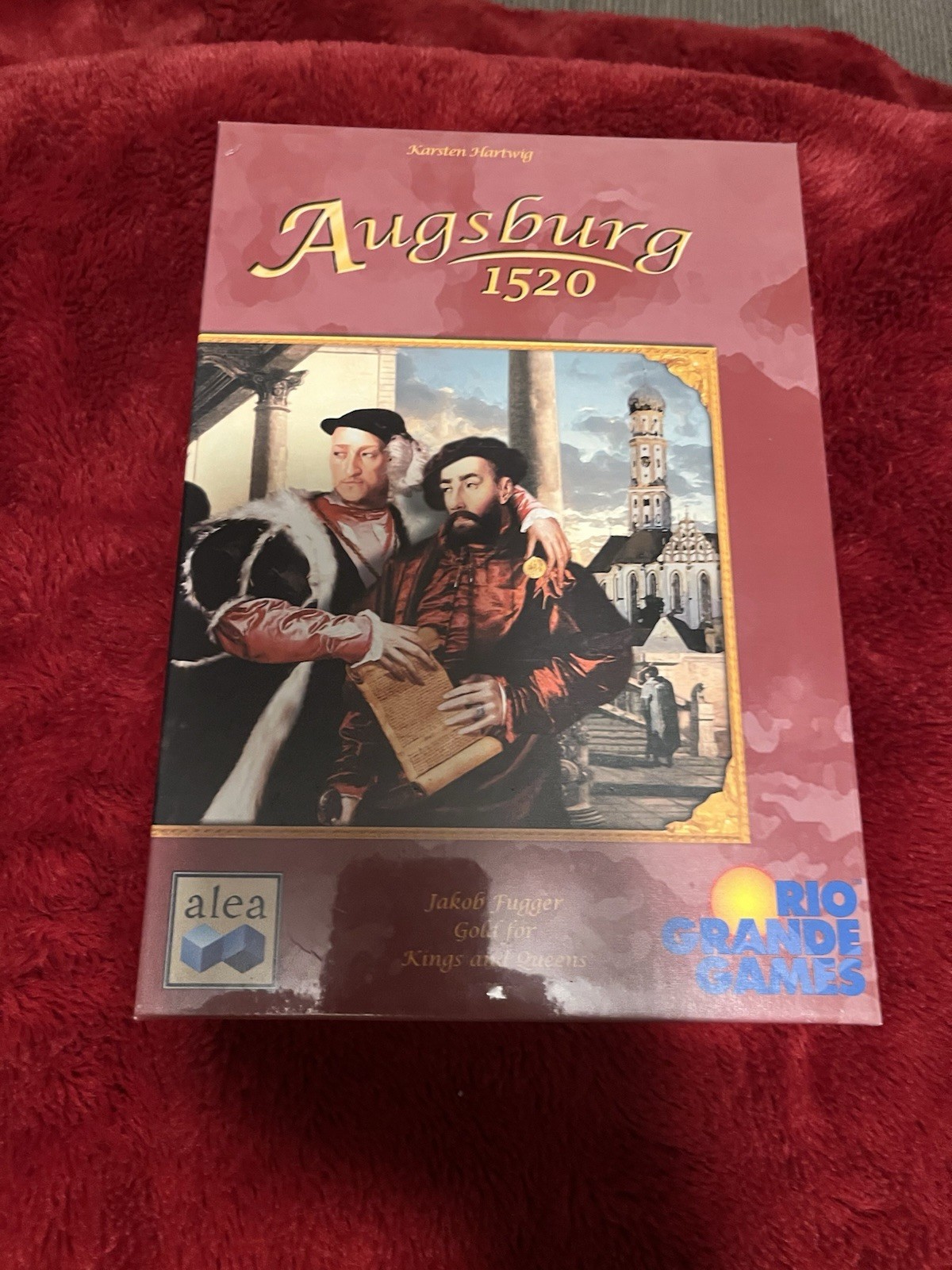 Augsburg 1520 Board Game Rio Grande, 2-5 Players New Sealed