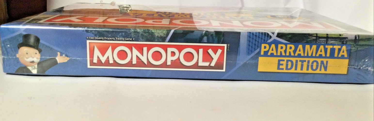 BNIB Sealed Monopoly Parramatta Edition 2006 – Collectible Local Sydney Edition