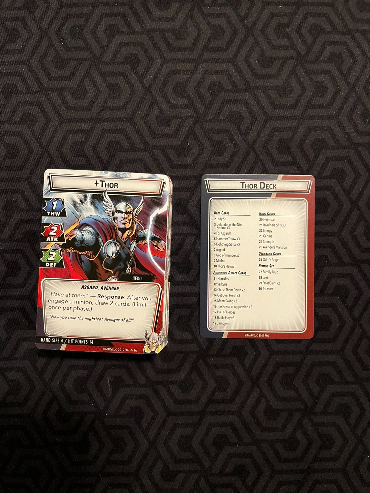 [Marvel Champions LCG] Core Set + Wave 1 inc. Captain America & Doctor Strange