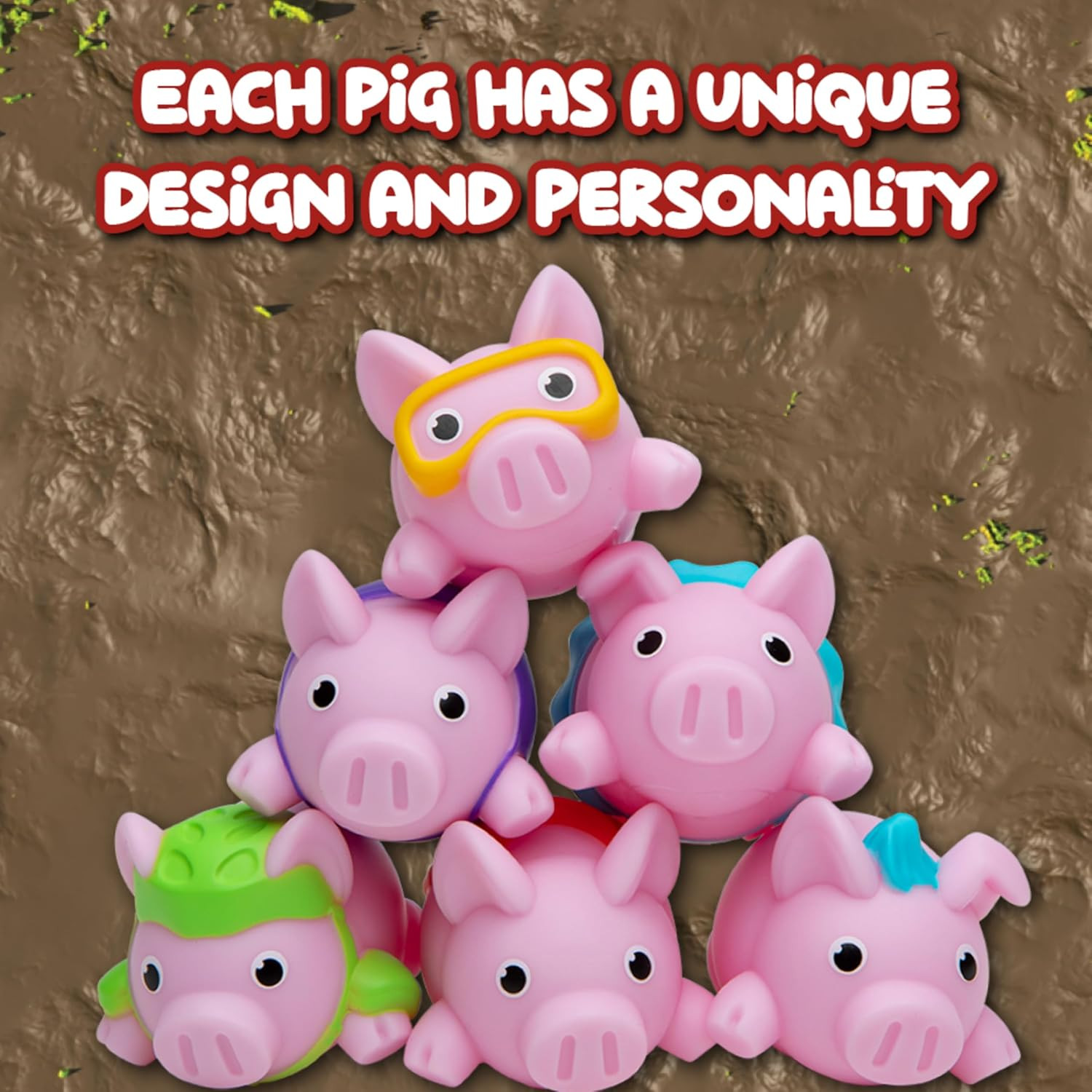 Pigs on Trampolines Board Games – Family Game, Kids Games, Multi-Player, Board G