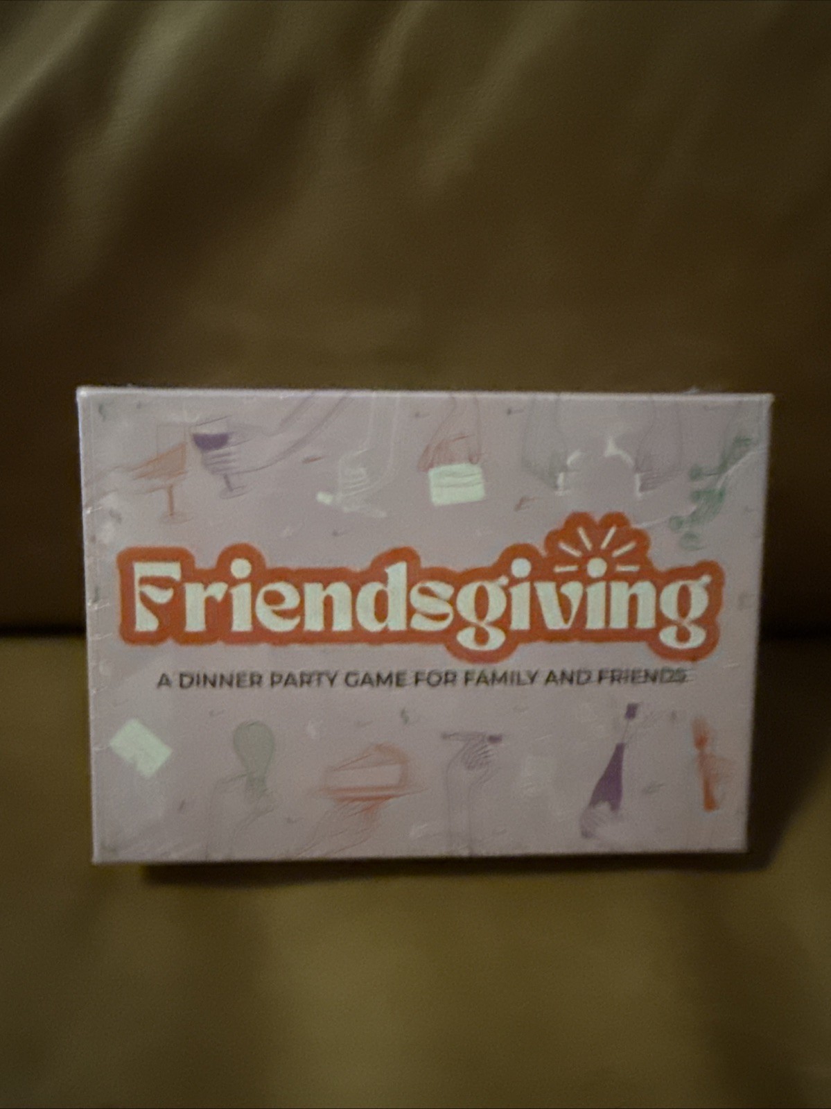 Friendsgiving Dinner Party Game for Family & Friends 4+ Players Ages 15+ Sealed