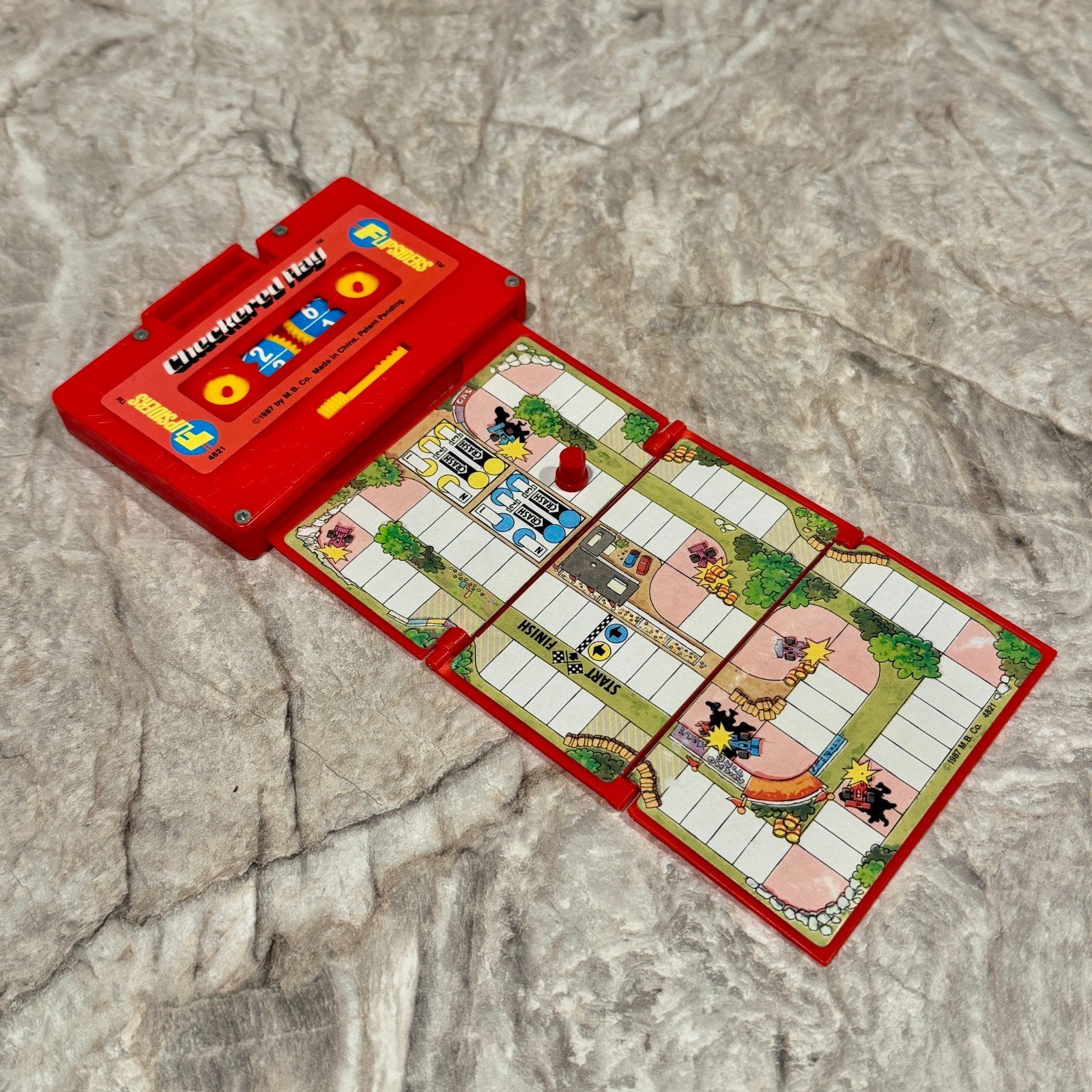 FLIPSIDERS Milton Bradley Game Lot of 4 – Mall Madness, Dragon Master, + 2 more
