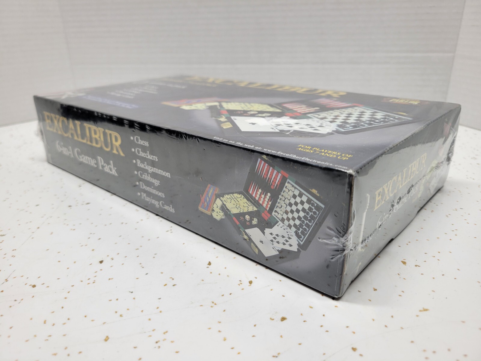 NEW SEALED EXCALIBUR ULTIMATE TRAVEL PACK 6 GAMES IN PACK #520 – Magnetic Pieces