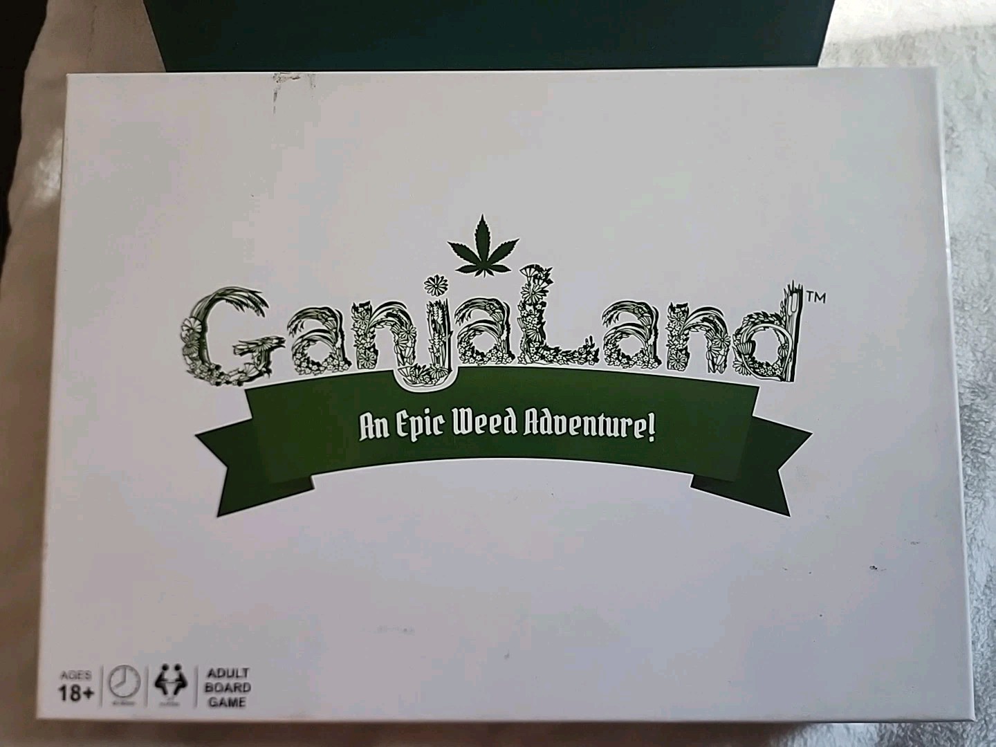 GanjaLand an Epic Weed Adventure Board Game Used Complete