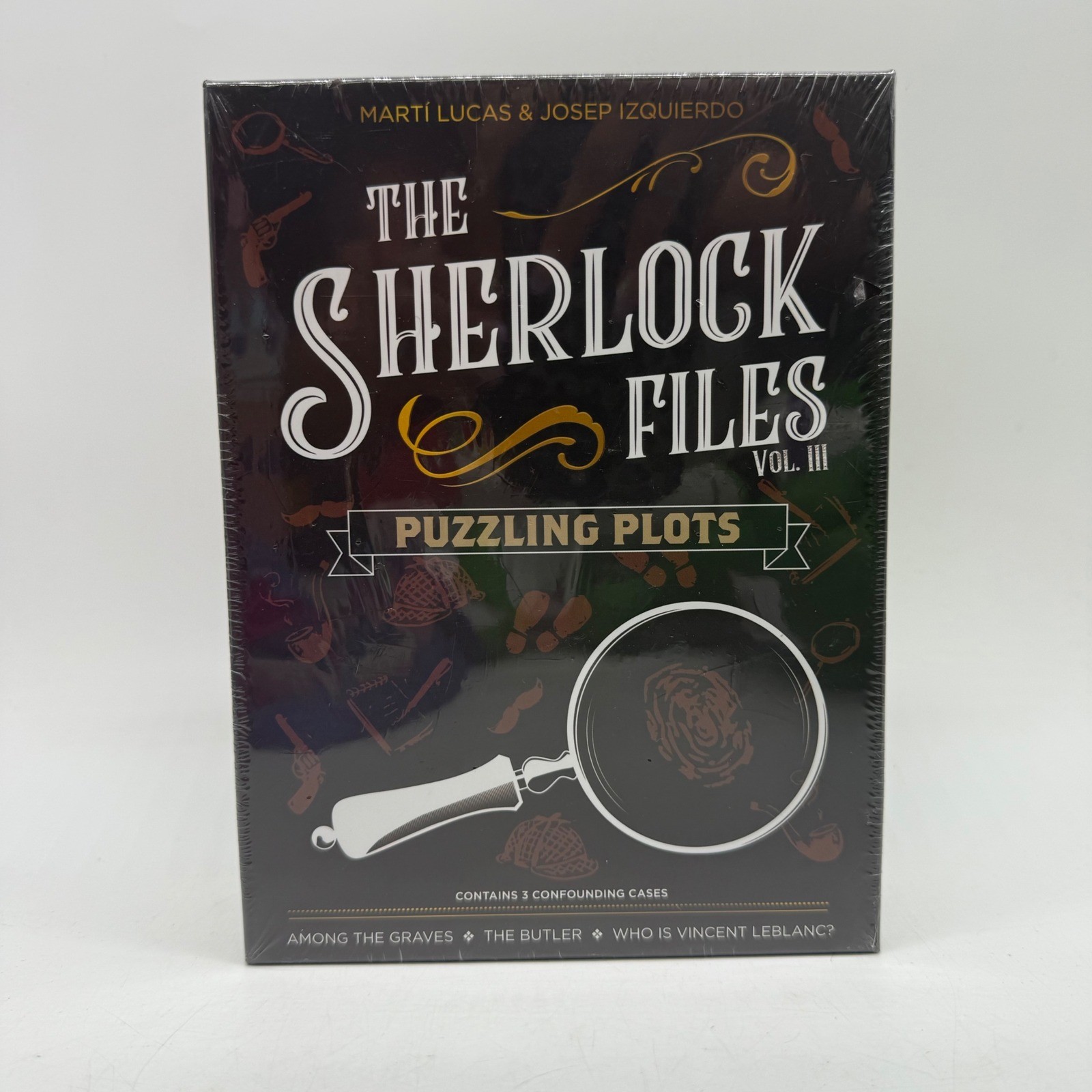 Indie Boards & Cards The Sherlock Files Vol. III Puzzling Plots Game New Sealed