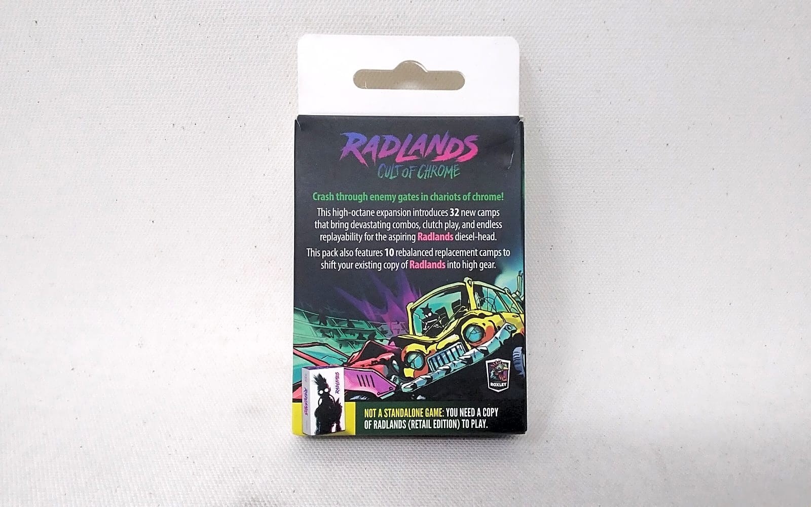 Roxley Games Radlands Cult of Chrome Camp Expansion